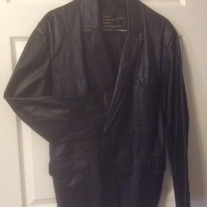 Leather Sports Coat